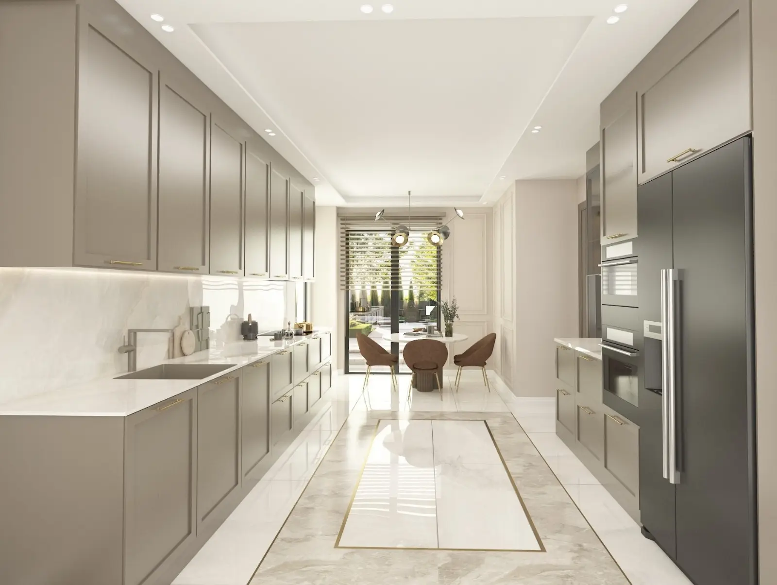 Fitted kitchen